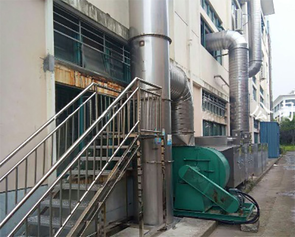 上海某包装印刷公司废气处理工程
